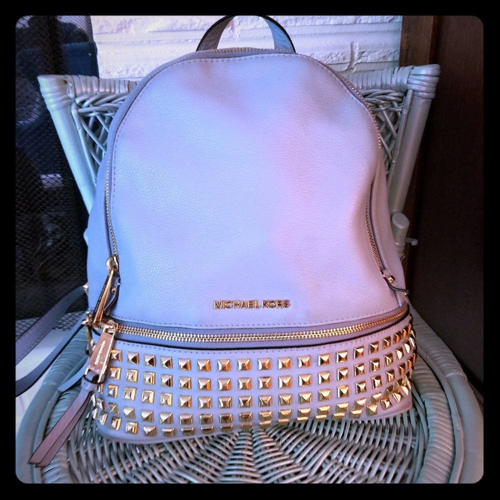 Michael Kors Leather Backpack